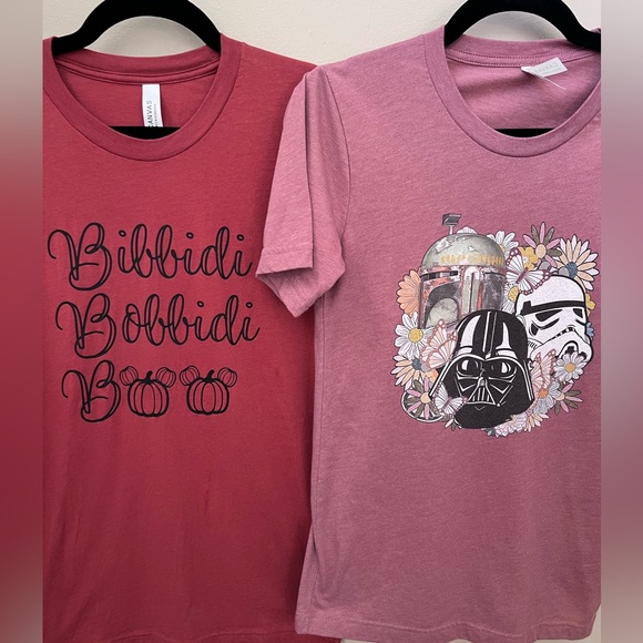 Disney Tops - Bibiddi Boo & Star Wars Tee Bundle